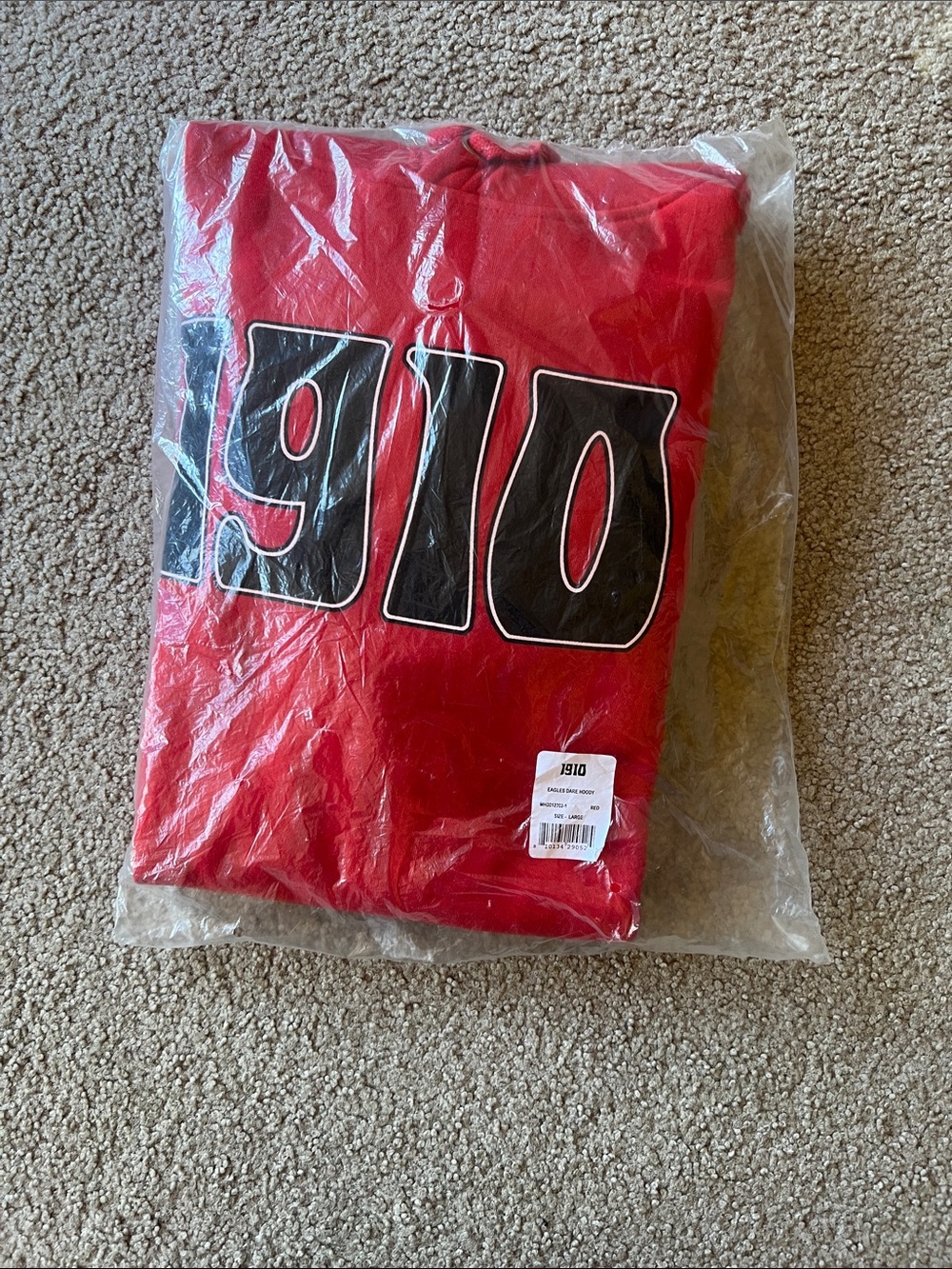 1910 Red Eagles Dare Hoody